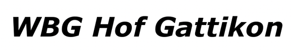 Logo Wohn-Baugenossenschaft HOF GATTIKON