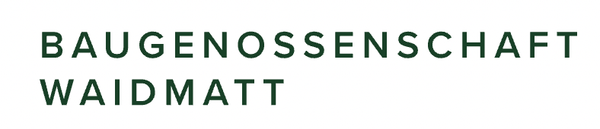 Logo Baugenossenschaft Waidmatt